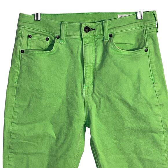 rag & bone High Rise Skinny | Size 27 | Color Lime - Picture 2 of 8